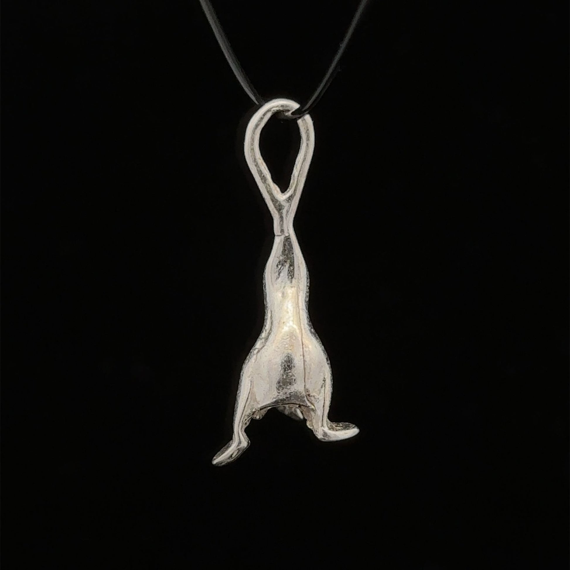 925 Sterling Silver Pendant Charm Seal - Rafant