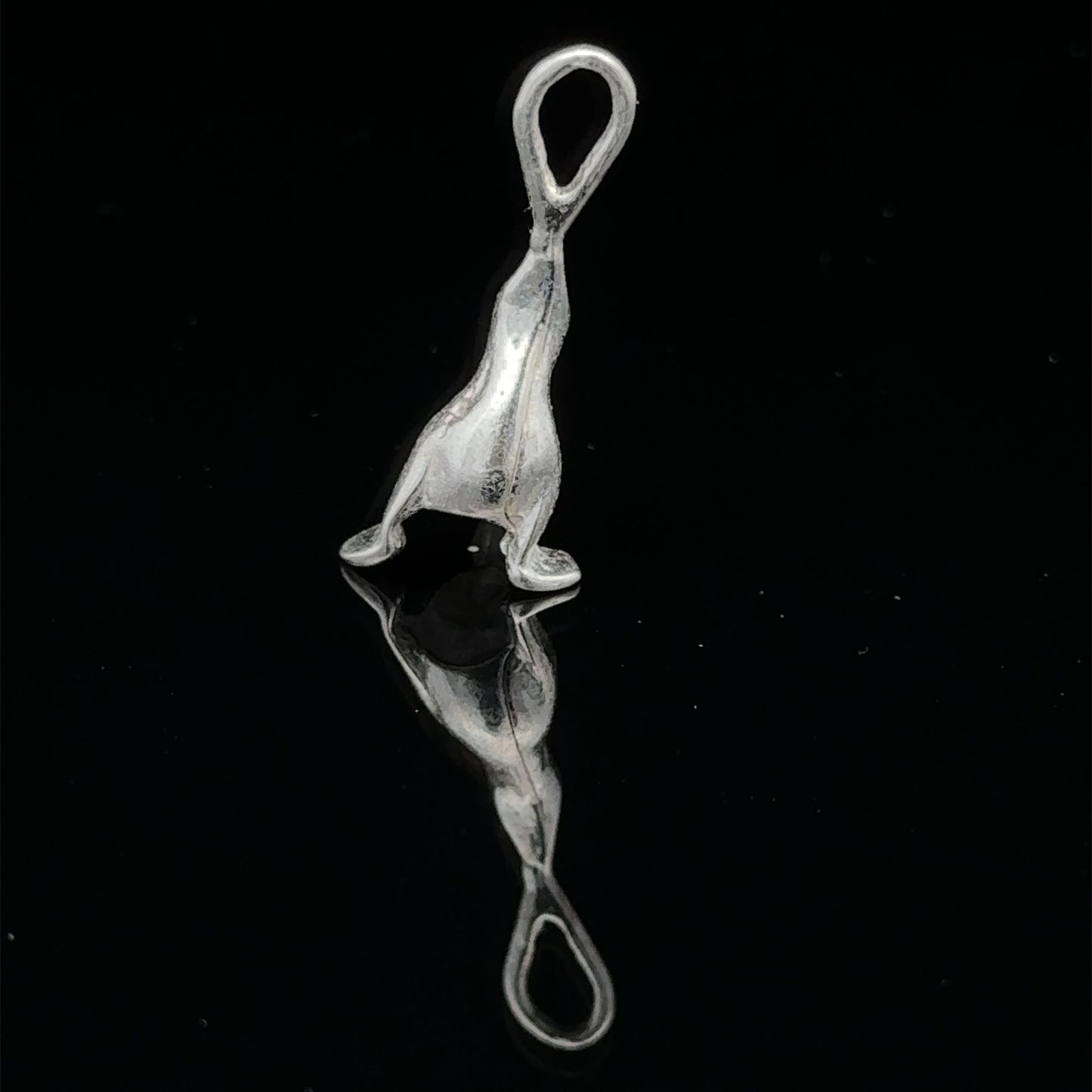 925 Sterling Silver Pendant Charm Seal - Rafant