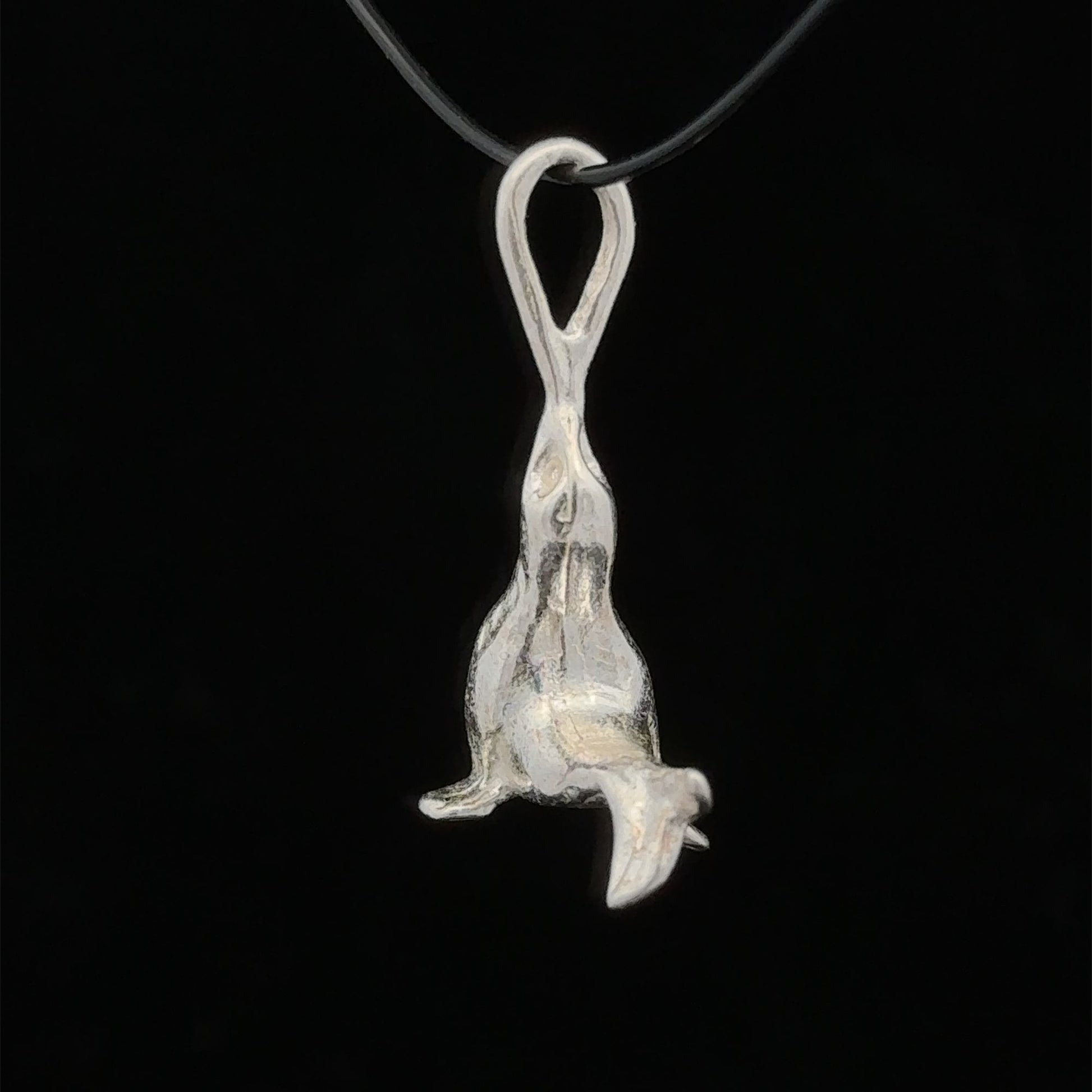 925 Sterling Silver Pendant Charm Seal - Rafant