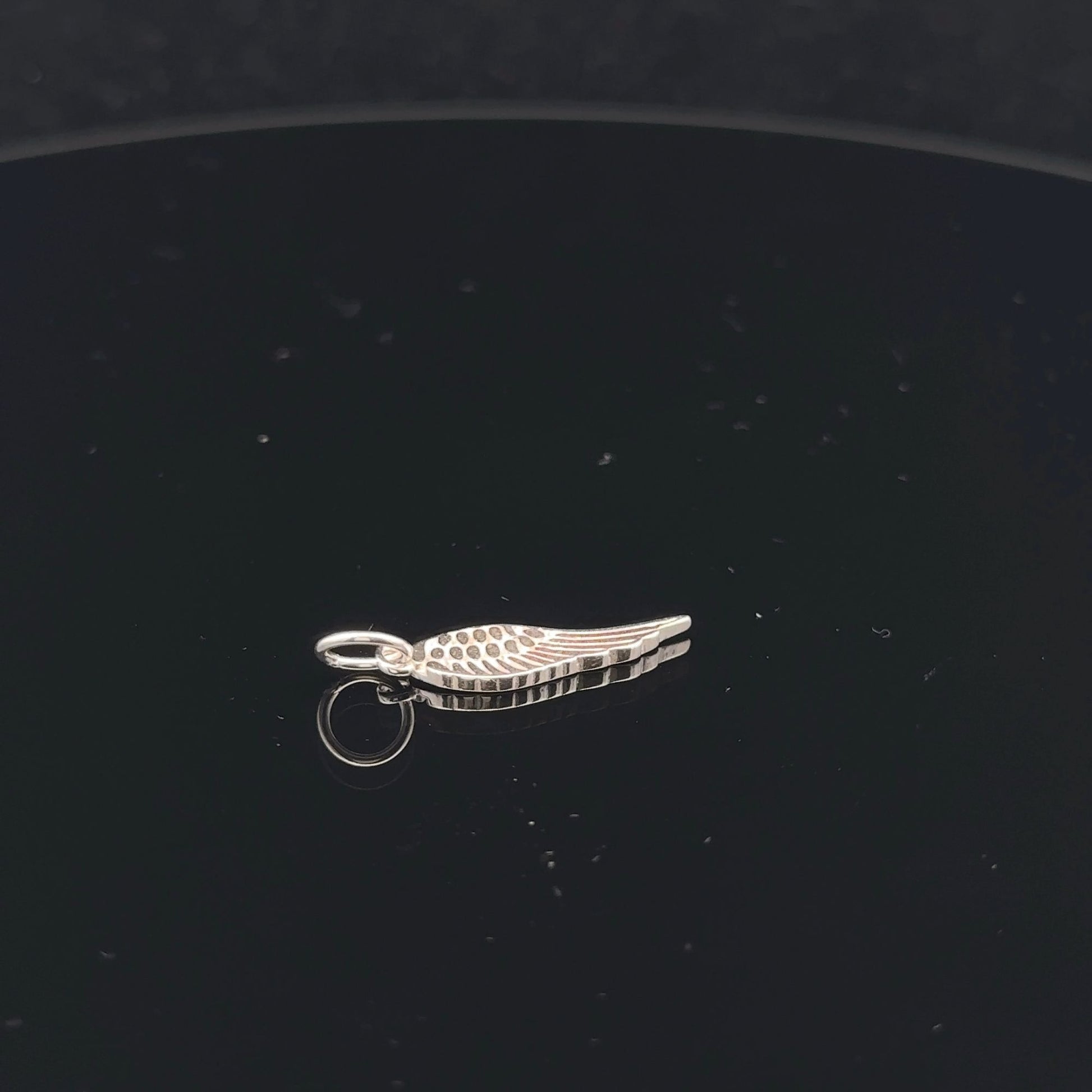 925 Sterling Silver Pendant Charm Wing - Rafant