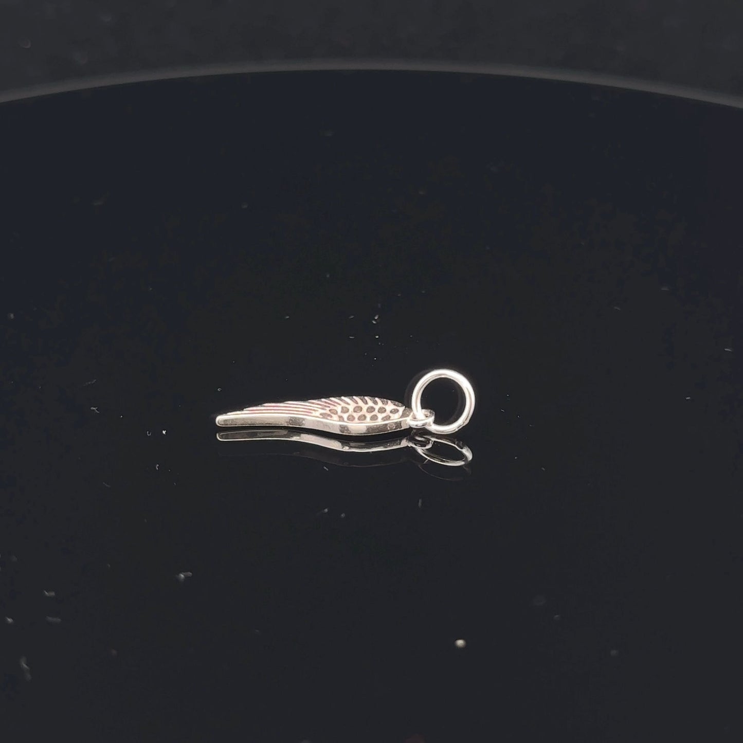 925 Sterling Silver Pendant Charm Wing - Rafant