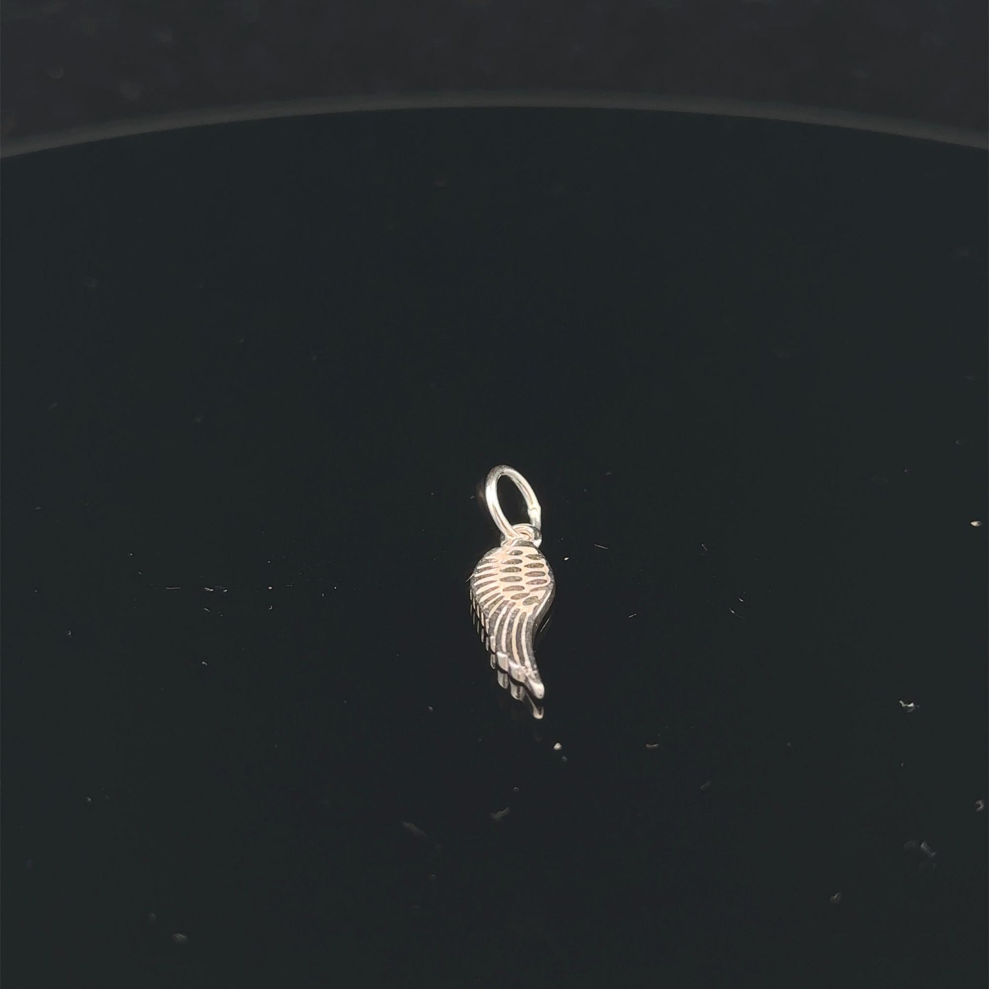 925 Sterling Silver Pendant Charm Wing - Rafant