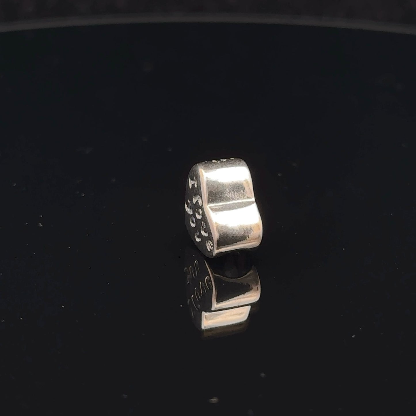 925 Sterling Silver Charm Bead Heart I Love You - Rafant