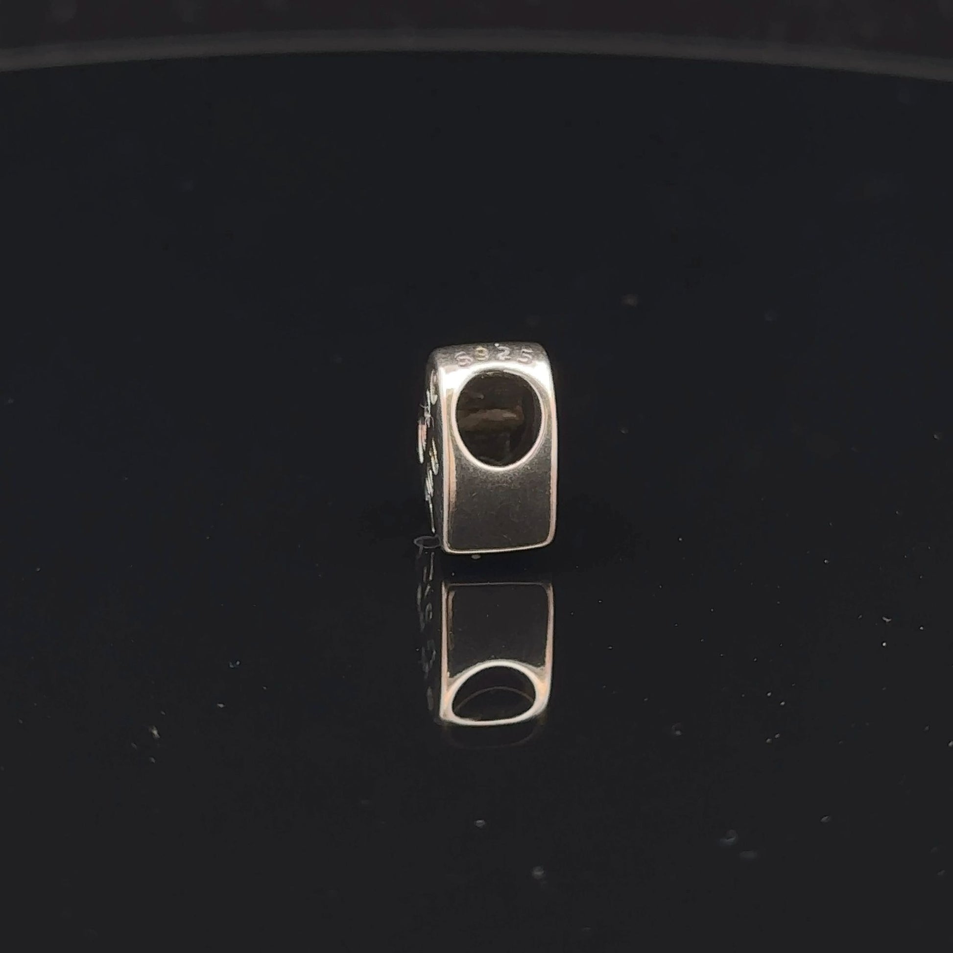 925 Sterling Silver Charm Bead Heart I Love You - Rafant