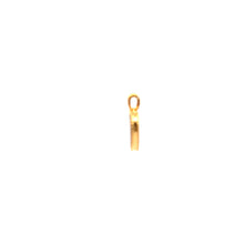 Load image into Gallery viewer, 18K Gold Pendant Heart Tiger&#39;s Eye - Rafant
