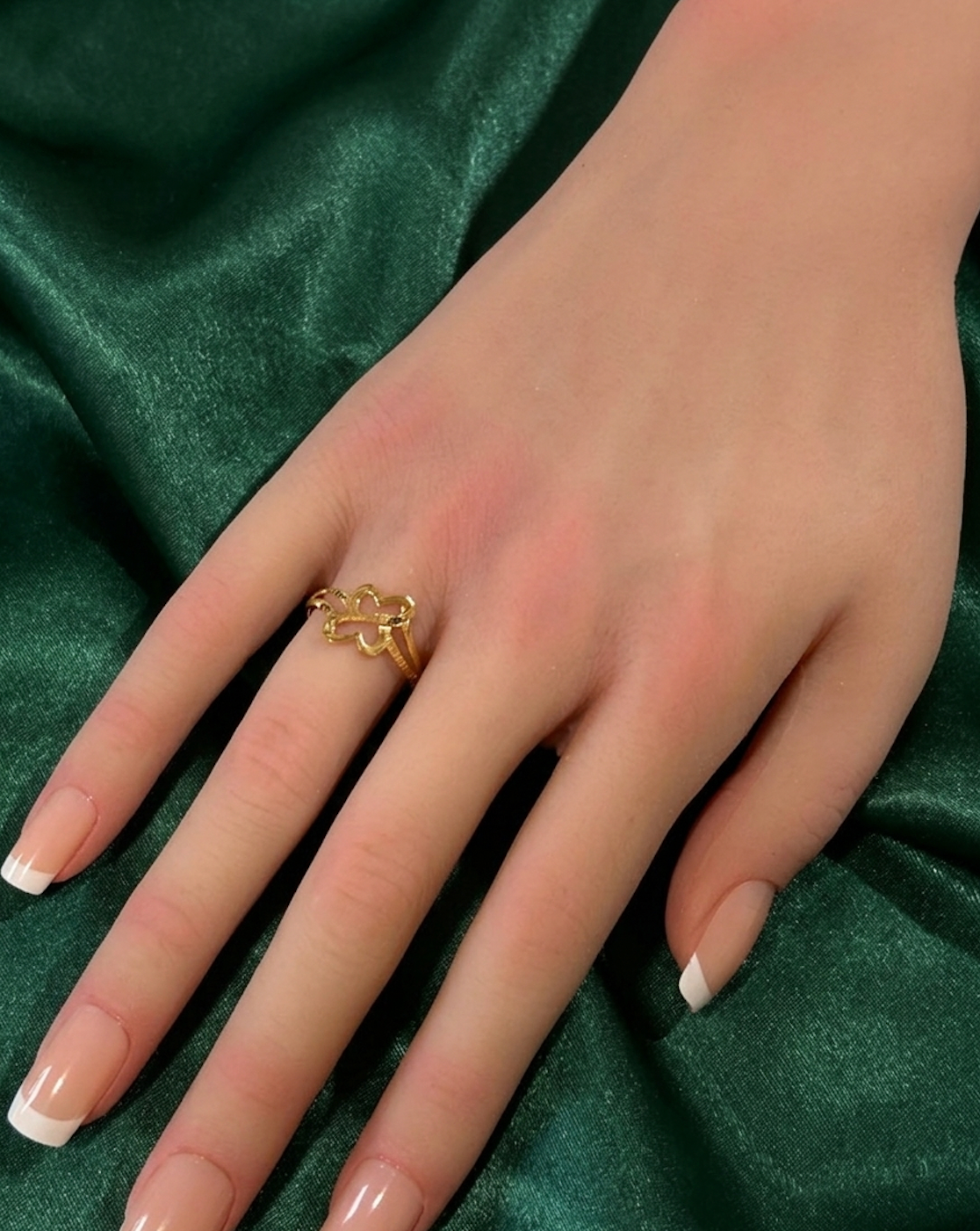 18K Gold Ring Size 5.5 - Rafant