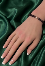 Load image into Gallery viewer, 14K Solid Gold Tiny Beads Freshwater Pearl Stretch Gemstone Birthstone Bracelet
