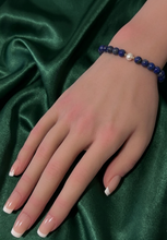 Load image into Gallery viewer, 14K Solid Gold Tiny Beads Freshwater Pearl Stretch Gemstone Birthstone Bracelet
