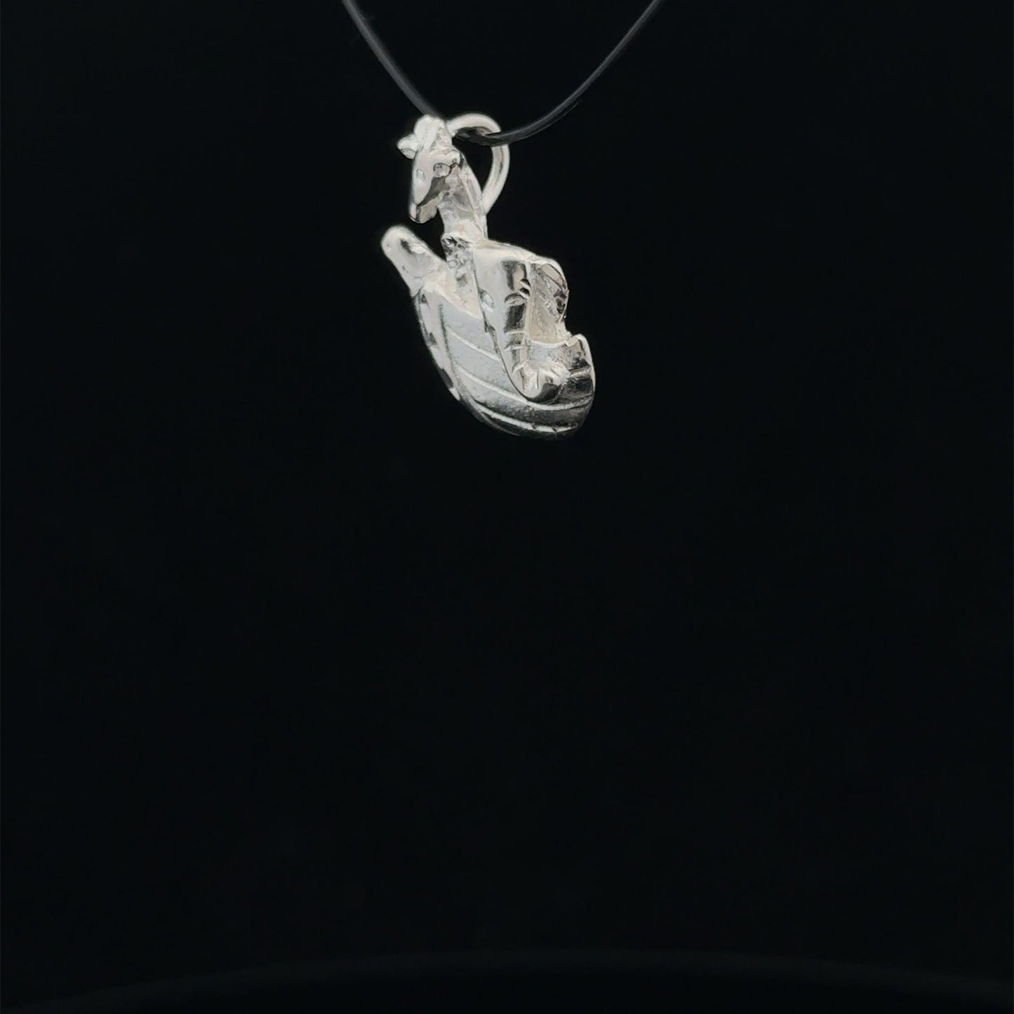 925 Sterling Silver Pendant Charm Ark - Rafant