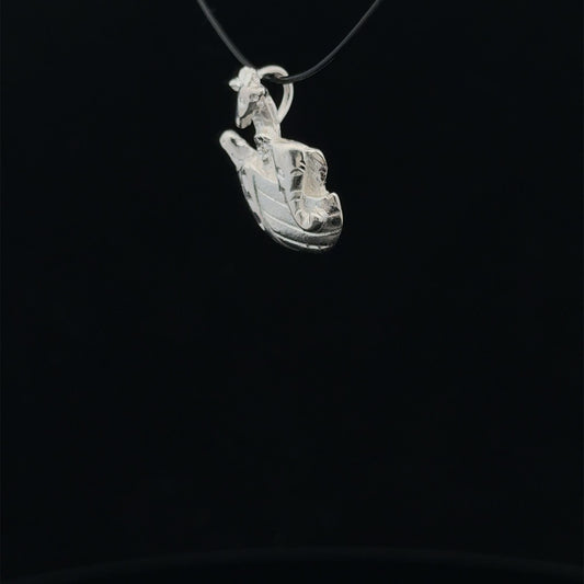 925 Sterling Silver Pendant Charm Ark - Rafant