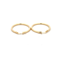 Load image into Gallery viewer, 18K Gold Earrings Hoops Loops - Rafant
