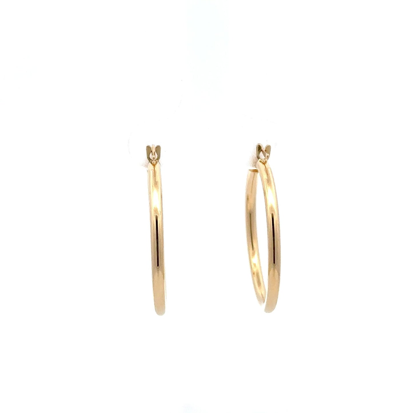 18K Gold Earrings Hoops Loops - Rafant