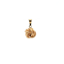 Load image into Gallery viewer, 18K Gold Pendant Knot 0.86 grams - Rafant
