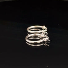 Load image into Gallery viewer, 925 Sterling Silver Hoop Earrings
