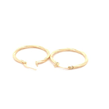 Load image into Gallery viewer, 18K Gold Earrings Hoops 1.31 grams - Rafant
