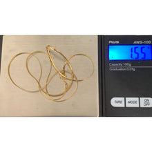 Load image into Gallery viewer, 18K Gold Necklace Chain 17.75 inches 1.55 grams - Rafant
