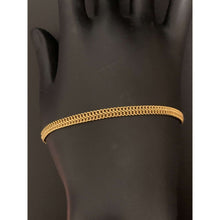Load image into Gallery viewer, 18K Gold Bracelet 7.5 inches 2.97 grams
