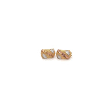 Load image into Gallery viewer, 18K Gold Earrings French Clips Small 1.25 grams - Rafant
