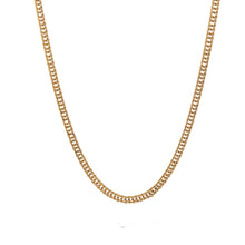 Load image into Gallery viewer, 18K Gold Necklace Chain Curb Size 20 inches - Rafant
