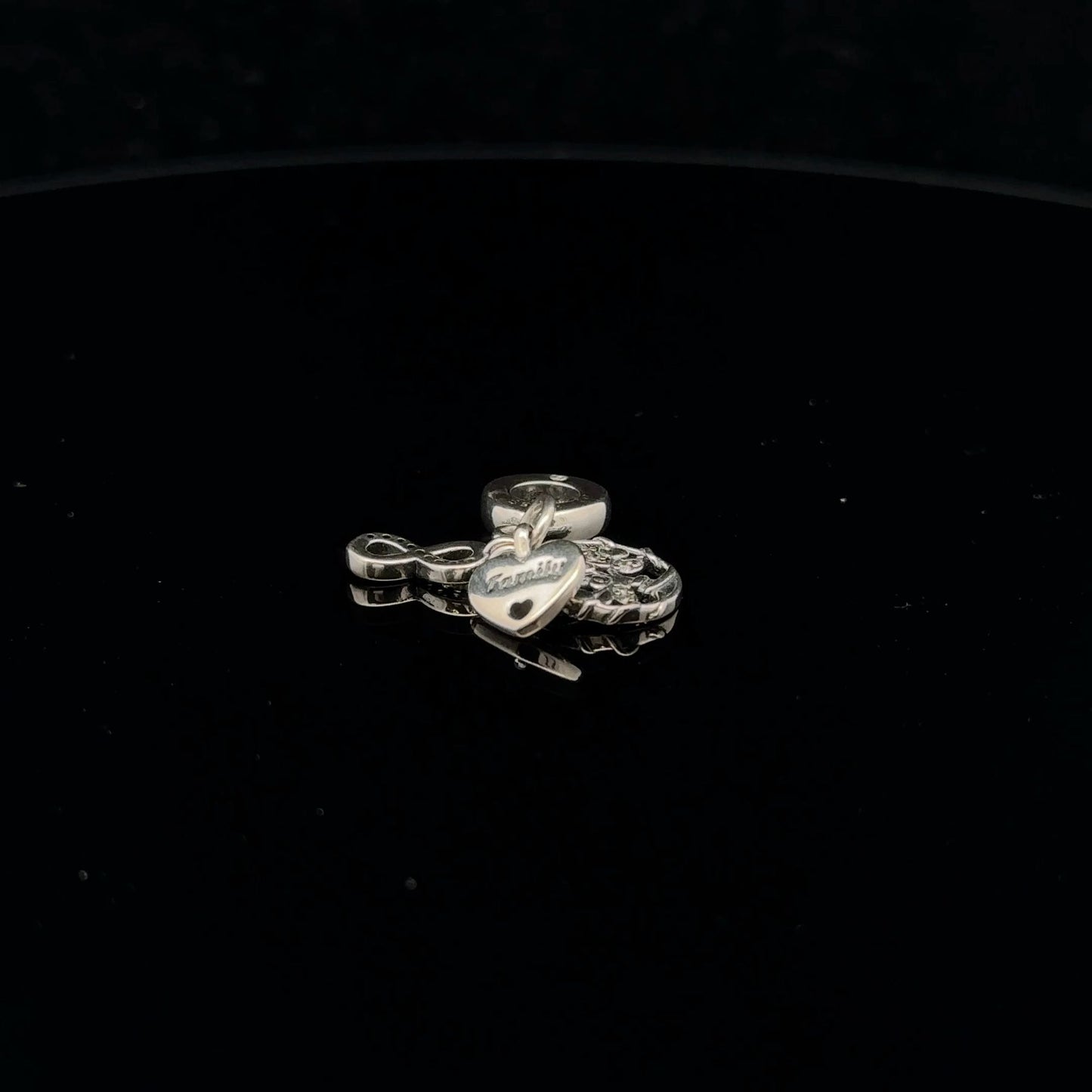925 Sterling Silver Charm Bead Heart Infinity Tree of life - Rafant