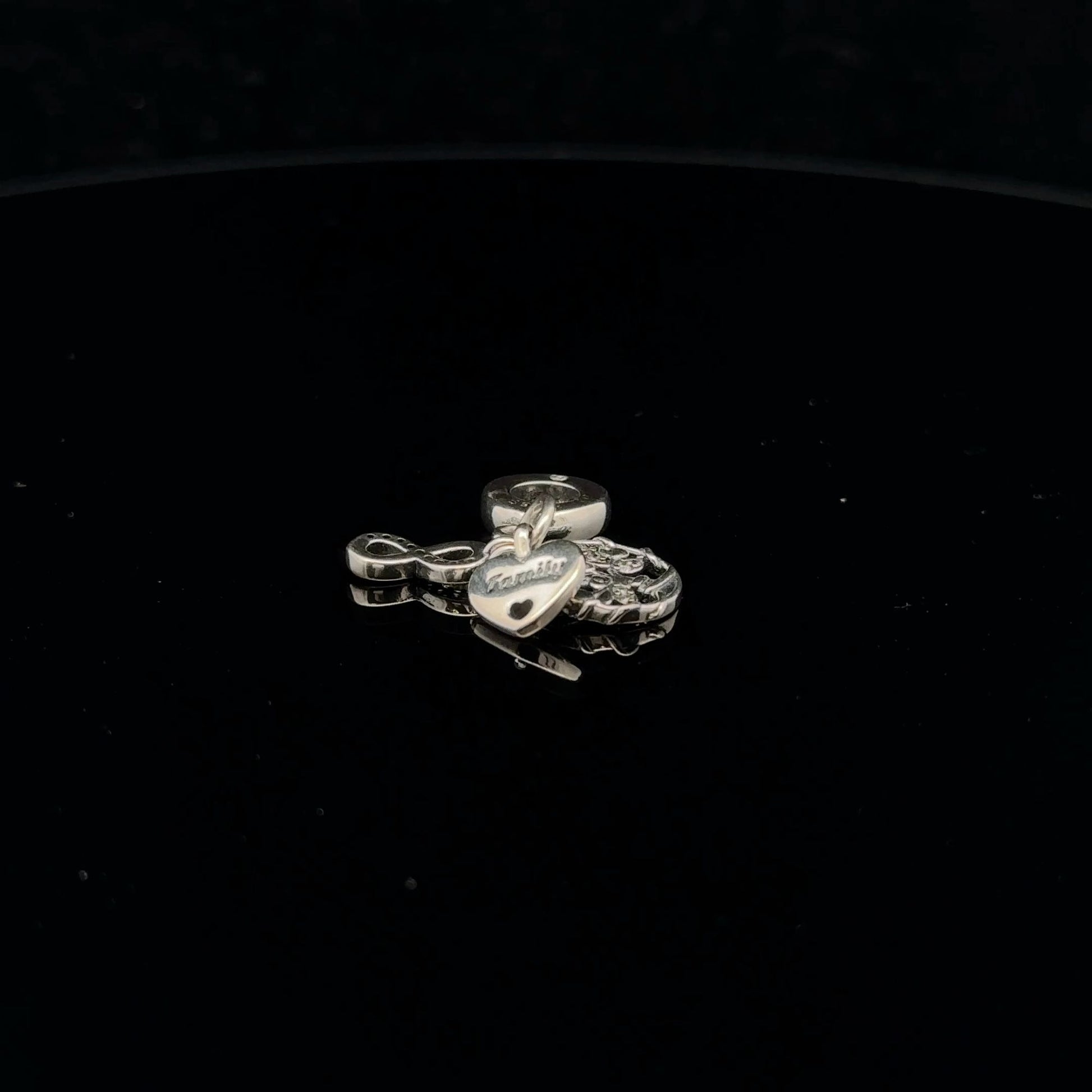 925 Sterling Silver Charm Bead Heart Infinity Tree of life - Rafant