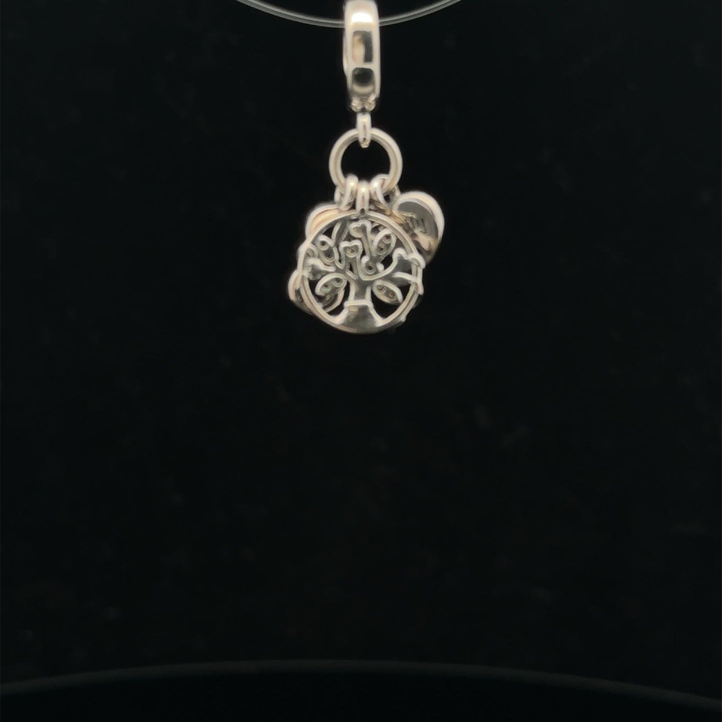 925 Sterling Silver Charm Bead Heart Infinity Tree of life - Rafant