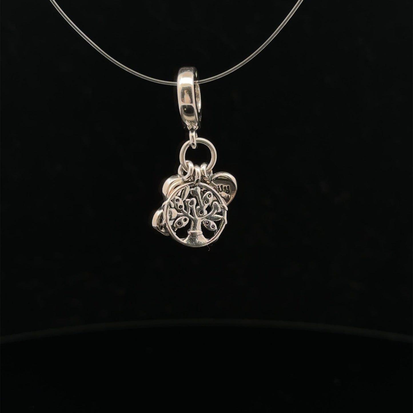 925 Sterling Silver Charm Bead Heart Infinity Tree of life - Rafant