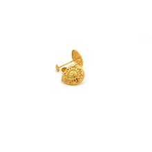 Load image into Gallery viewer, 18K Gold Earrings Stud Screw Type - Rafant
