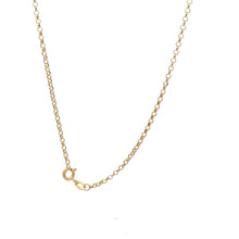 Load image into Gallery viewer, 18K Gold Necklace Chain Rolo 20 inches 1.40 grams - Rafant
