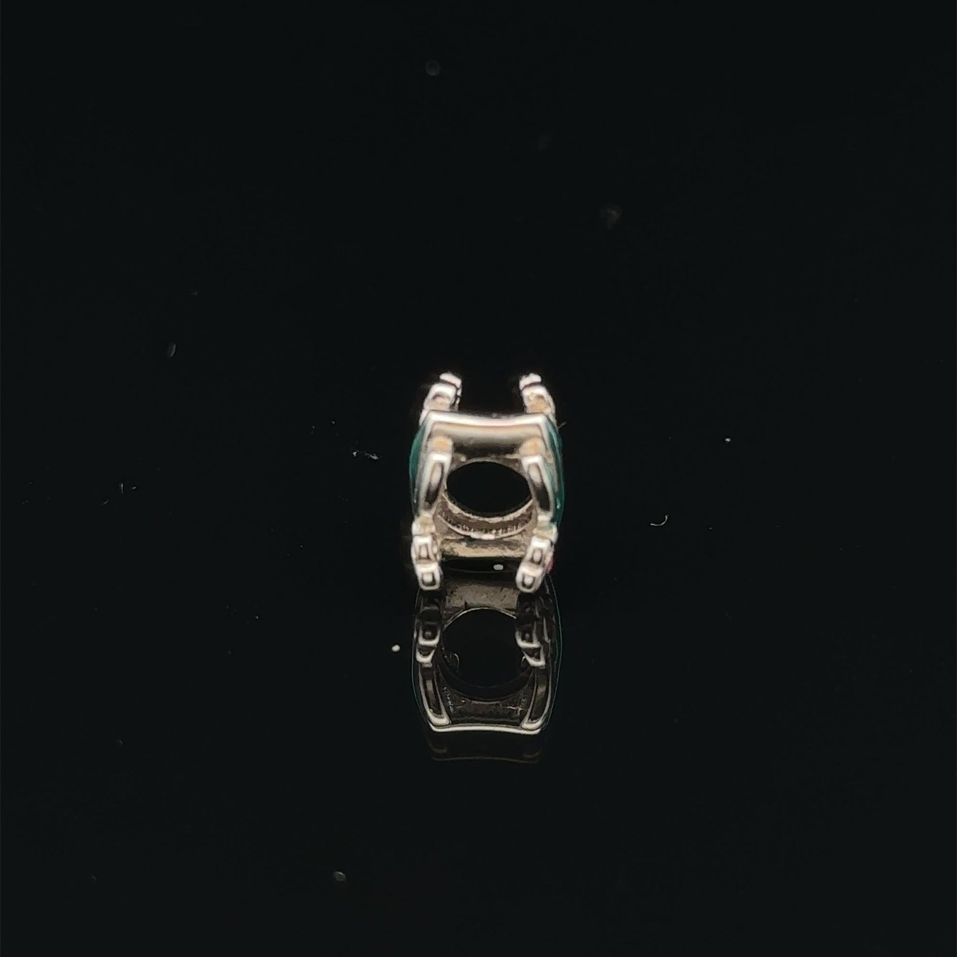 925 Sterling Silver Charm Bead Cactus Plant For Charm Bracelet Necklace - Rafant