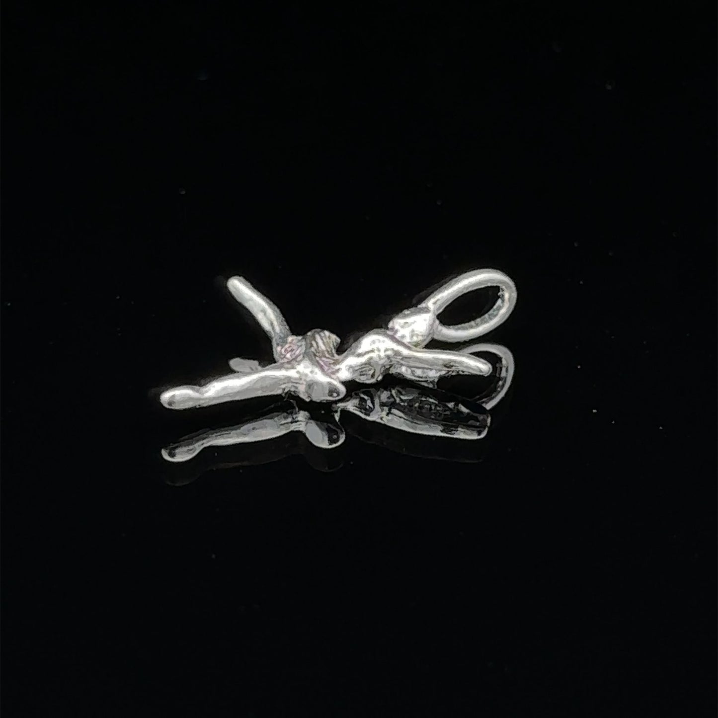 925 Sterling Silver Pendant Charm Ballerina - Rafant