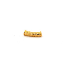 Load image into Gallery viewer, 18K Gold Tube Lucky Charm 0.24grams - 0.27 grams - Rafant
