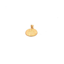 Load image into Gallery viewer, 18K Gold Pendant Charm Saint Christopher Religious - Rafant
