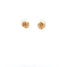 Load image into Gallery viewer, 18K Gold Earrings Stud Knot Small 1.17 grams - Rafant
