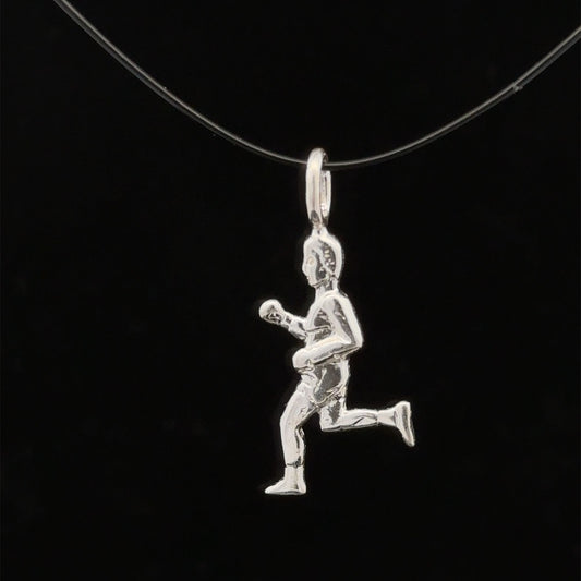 925 Sterling Silver Pendant Charm Runner - Rafant
