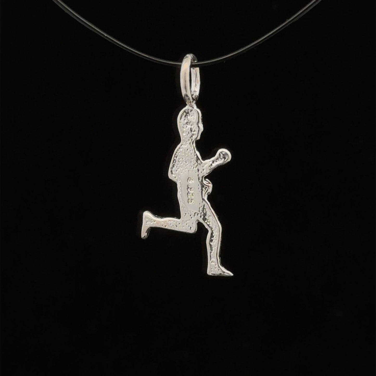 925 Sterling Silver Pendant Charm Runner - Rafant