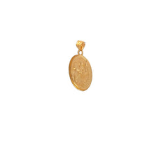 Load image into Gallery viewer, 18K Gold Pendant Charm Saint Christopher Religious - Rafant
