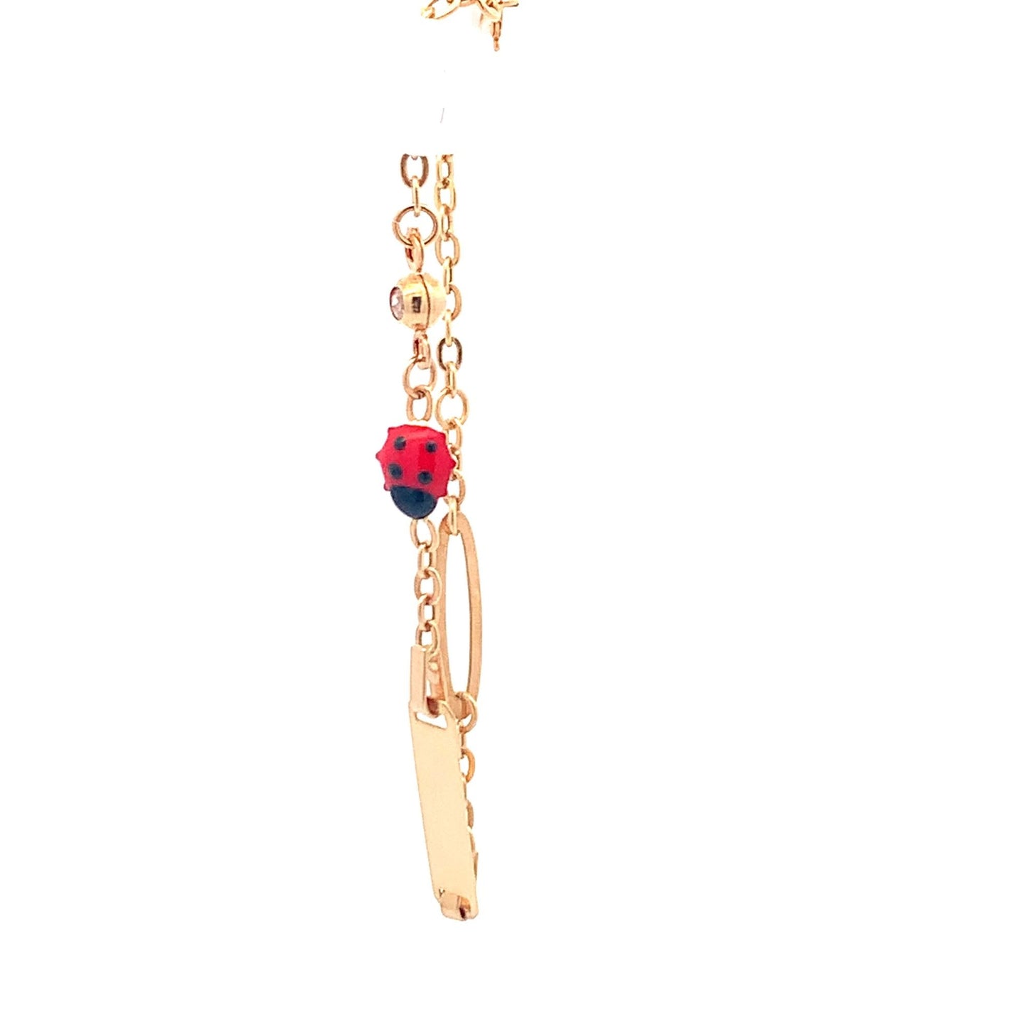 18K Yellow Gold Bracelet Size 5.5 inches - Rafant