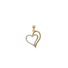 Load image into Gallery viewer, 18K Gold Pendant Heart 1.34 grams - Rafant
