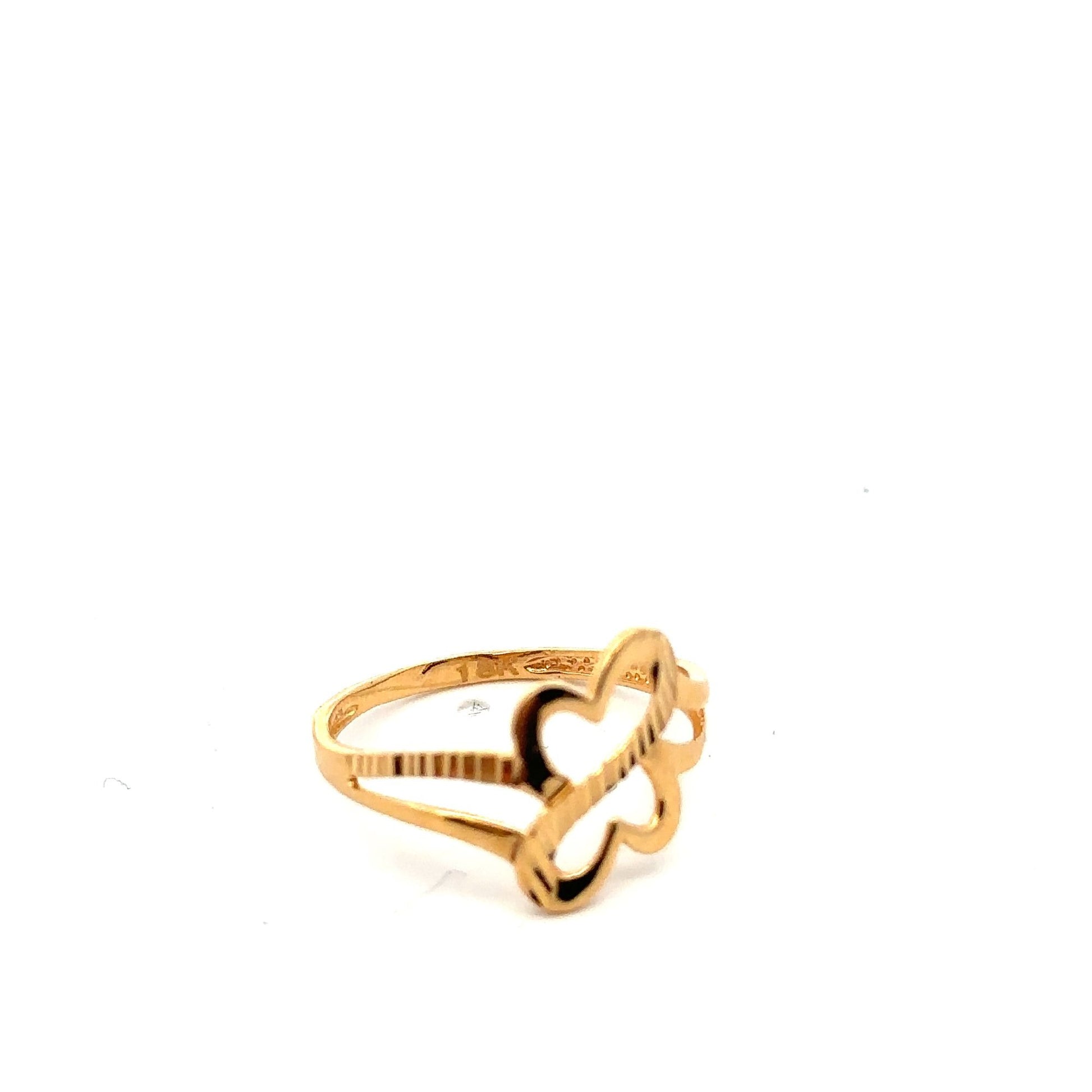 18K Gold Ring Size 5.5 - Rafant