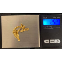 Load image into Gallery viewer, 18K Gold Bracelet 7.5 inches 2.52 grams
