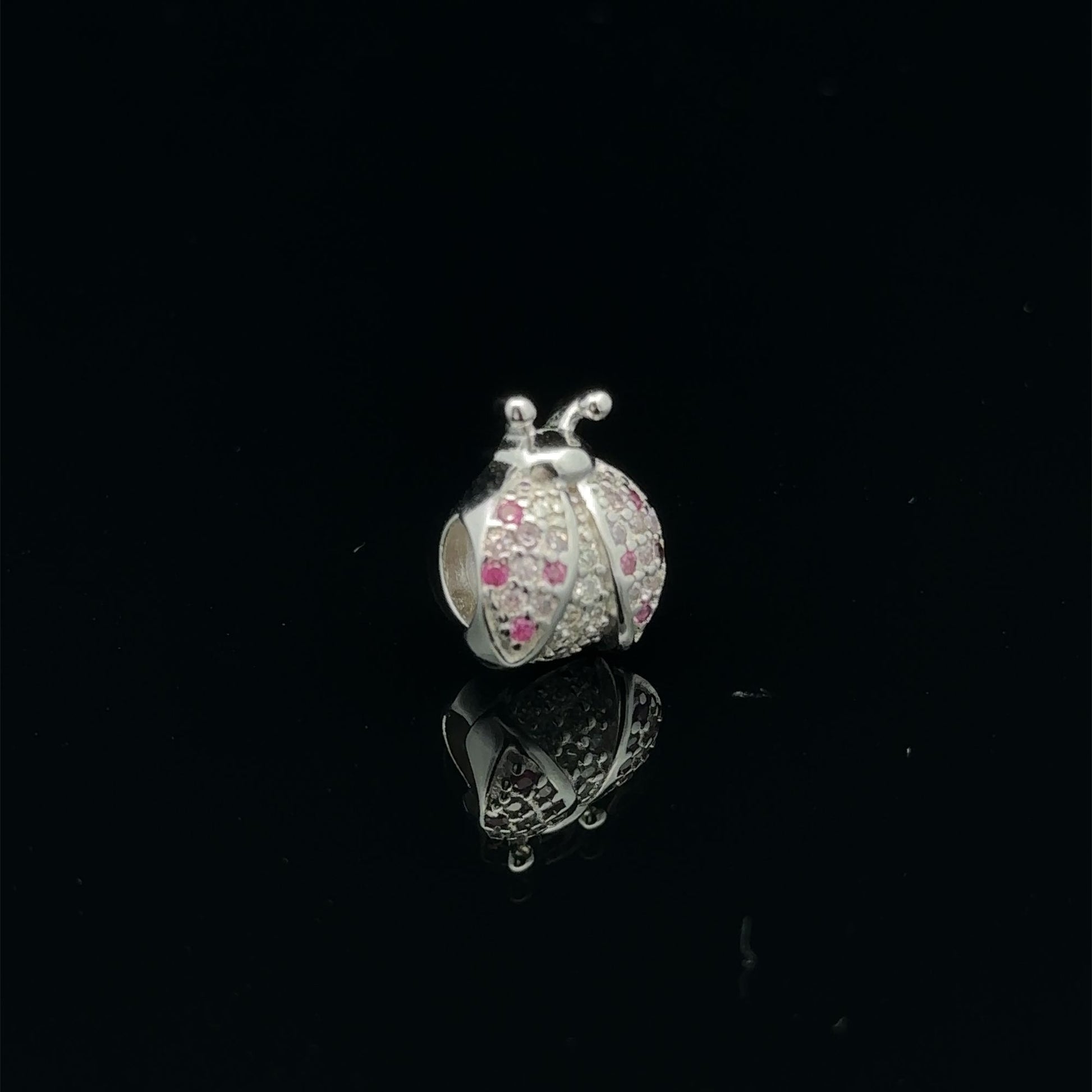 925 Sterling Silver Charm Bead Insect For Charm Bracelet Necklace - Rafant