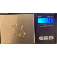 Load image into Gallery viewer, 18K Gold Bracelet 7.5 inches with Heart Charm 1.13 grams
