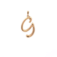 Load image into Gallery viewer, 18K Gold Pendant Letter G Initial 2.20 grams - Rafant
