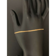 Load image into Gallery viewer, 18K Gold Bracelet Bismark Chain Size 7.5 inches 1.29 grams
