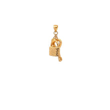 Load image into Gallery viewer, 18K Gold Pendant Charm Key Lock 0.90 grams - Rafant
