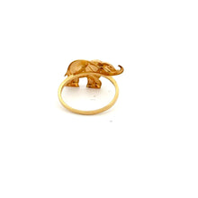 Load image into Gallery viewer, 18K Gold Ring Elephant Size 5.25
