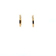 Load image into Gallery viewer, 18K Gold Earrings Hoops Small 1.09 grams - Rafant
