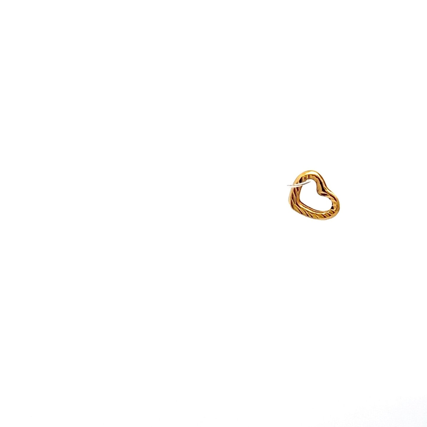 18K Gold Pendant Charm Very Very Tiny - Rafant
