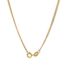 Load image into Gallery viewer, 18K Gold Necklace Chain Curb 19.5 inches 2.22 grams - Rafant
